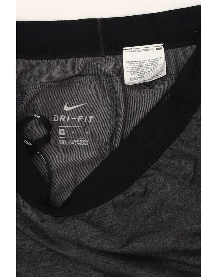 Nike Mens Dri Fit Tracksuit Trousers Joggers Medium  Grey