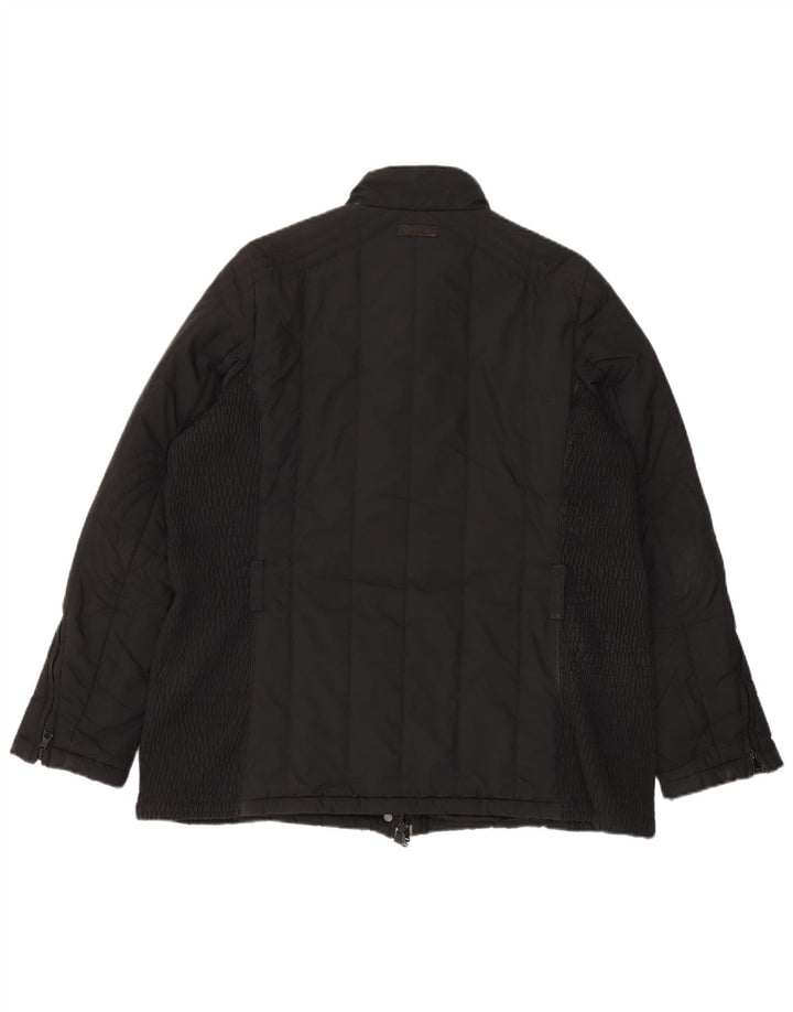 Marlboro Classics Mens Padded Jacket UK 40 Large Black