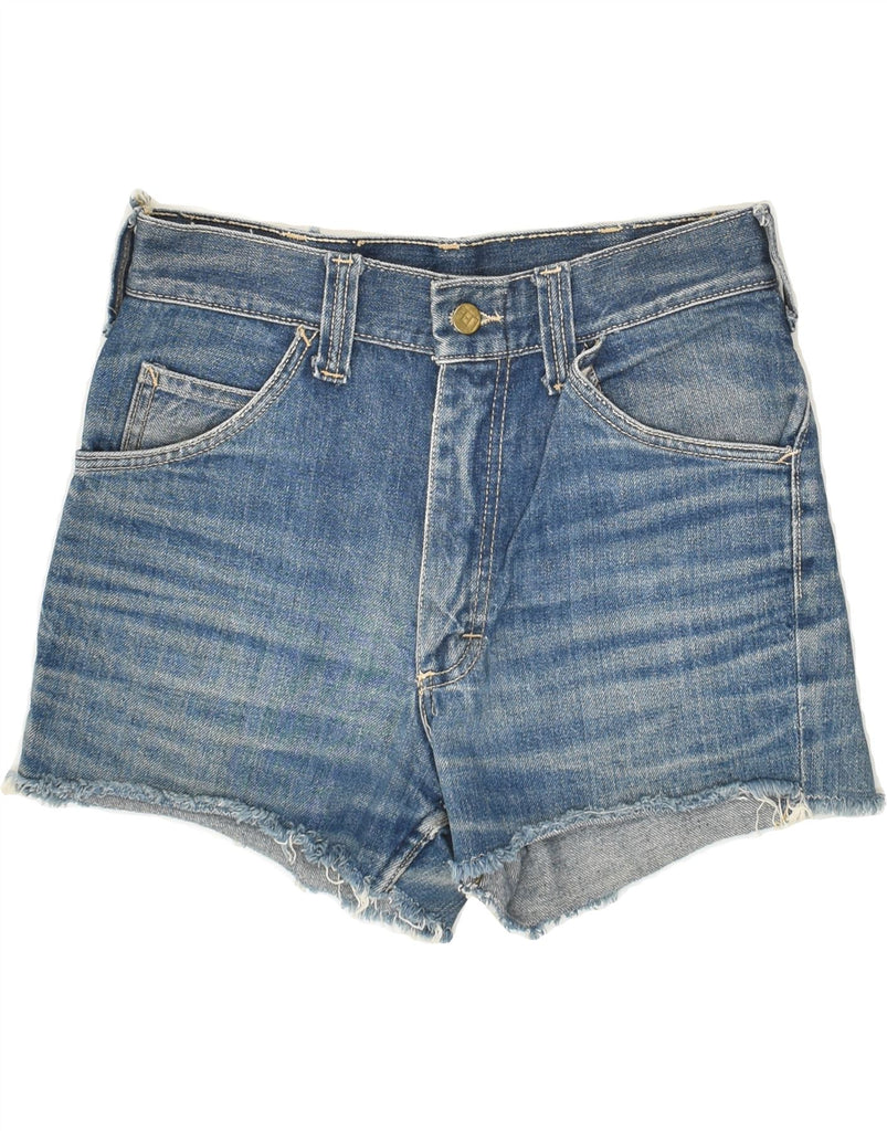 LEE Womens Denim Hot Pants W28 Medium Blue Cotton Vintage Lee and Second-Hand Lee from Messina Hembry 