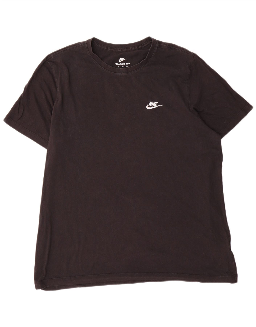 Nike Mens T-Shirt Top XL Black Cotton