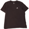 Nike Mens T-Shirt Top XL Black Cotton
