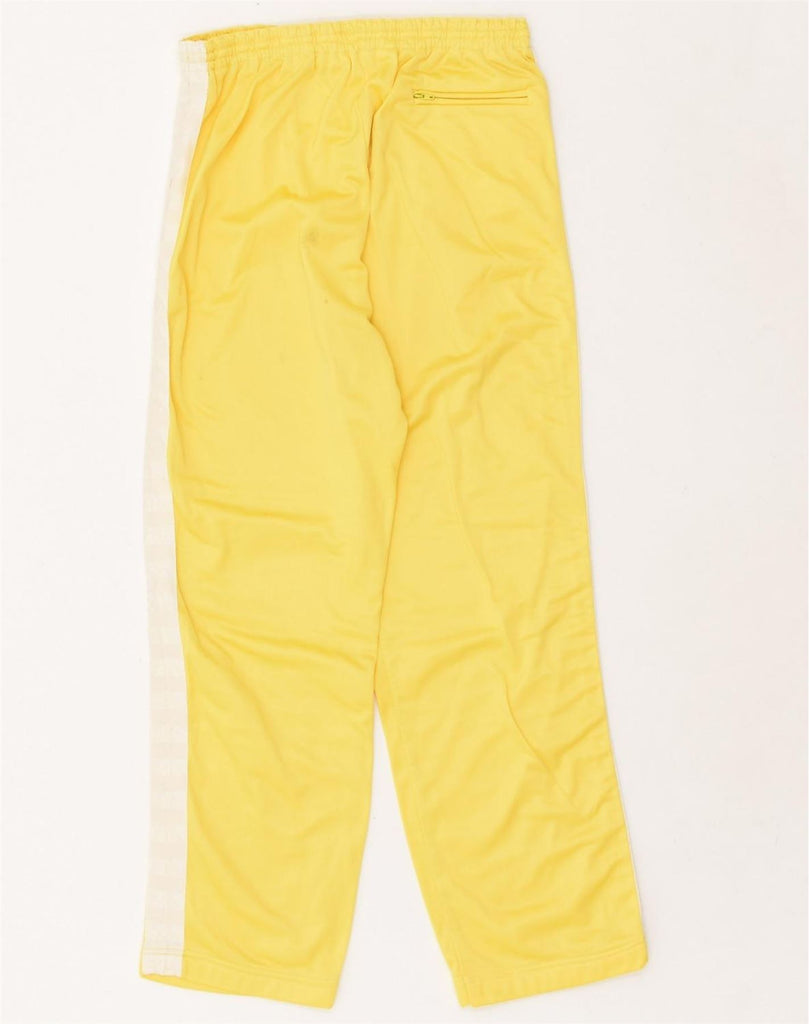 KAPPA Womens Tracksuit Trousers Medium Yellow Polyester | Vintage Kappa | Thrift | Second-Hand Kappa | Used Clothing | Messina Hembry 