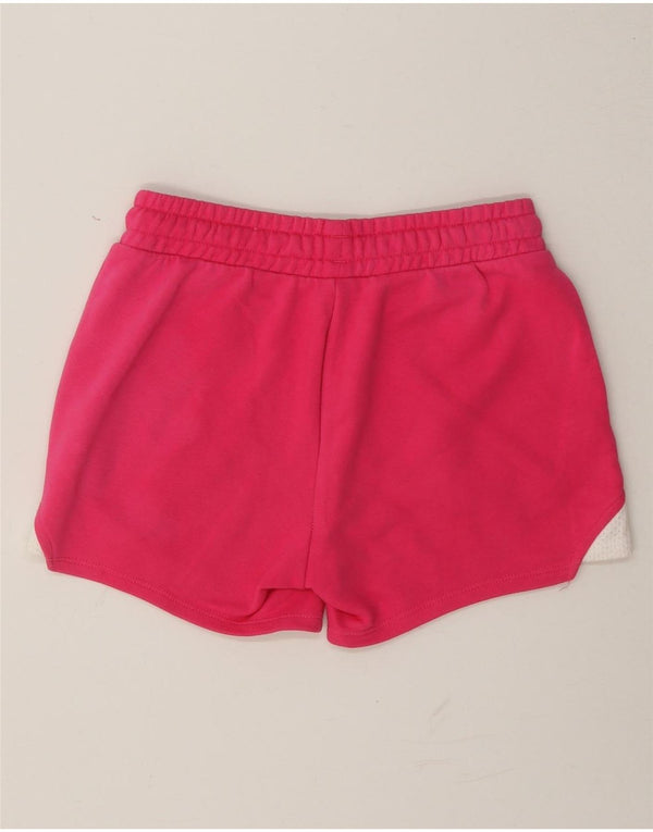 Puma Girls Sport Shorts 11-12 Years Pink Colourblock