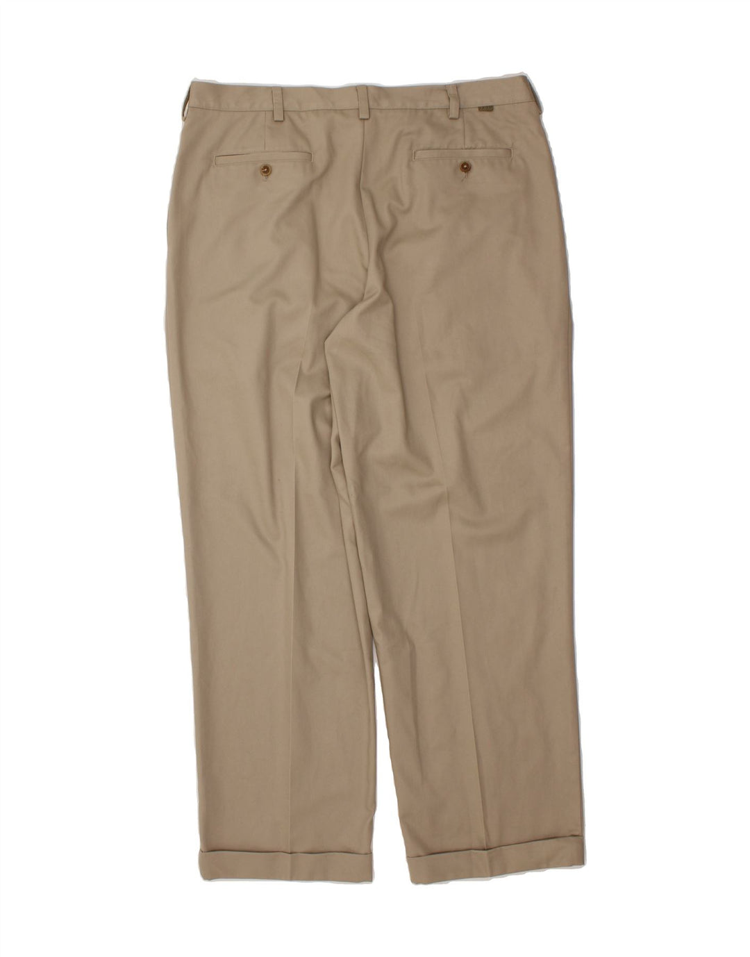 IZOD Mens Pegged Casual Trousers W38 L32 Beige Cotton Vintage Izod and Second-Hand Izod from Messina Hembry 
