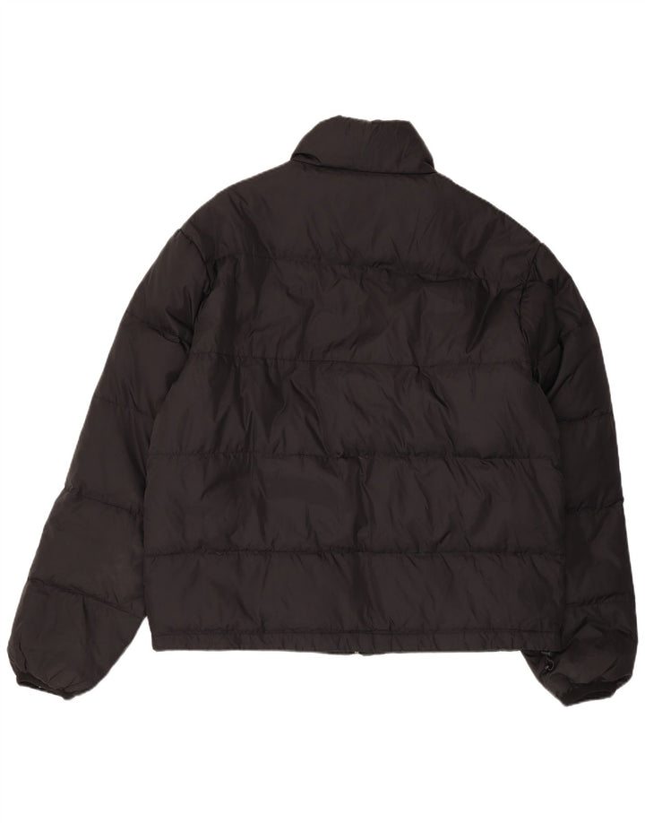 Vintage Mens Padded Jacket UK 40 Large Black Polyamide