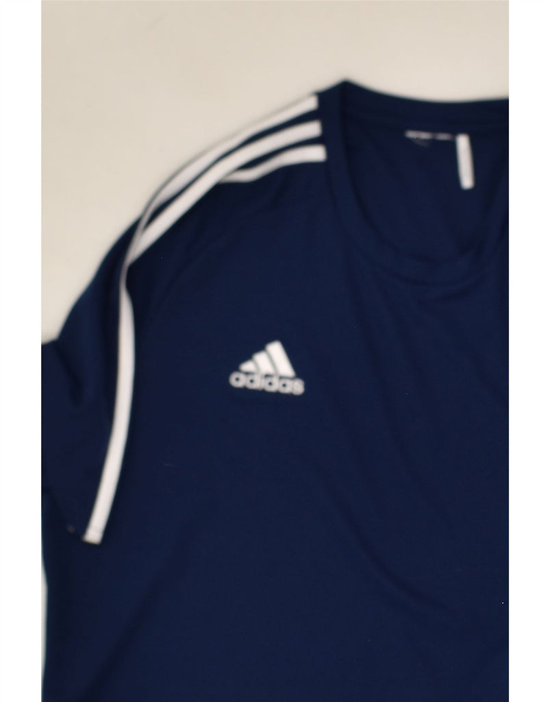 Mens T-Shirt Top Medium | Vintage Adidas | Thrift | Second-Hand Adidas | Used Clothing | Messina Hembry 