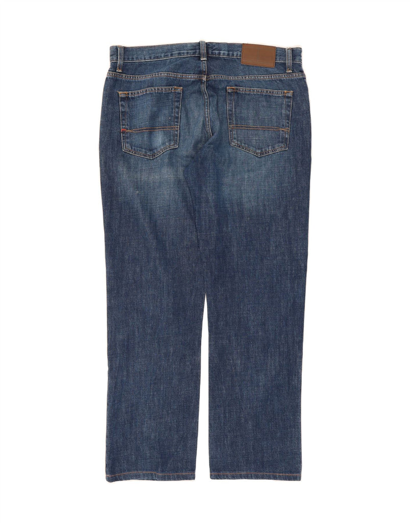 TOMMY HILFIGER Mens Classic Fit Straight Jeans W34 L32 Blue Cotton Vintage Tommy Hilfiger and Second-Hand Tommy Hilfiger from Messina Hembry 