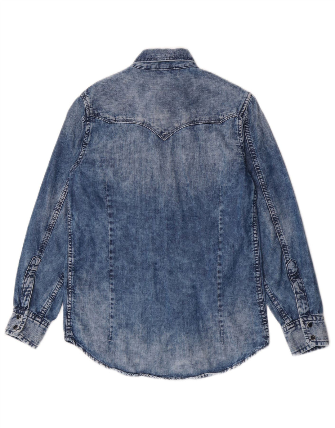 Diesel Boys Denim Shirt 9-10 Years Blue Cotton
