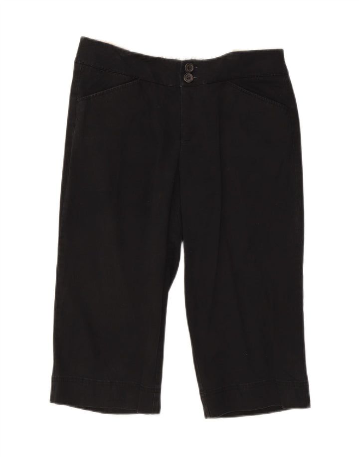 DOCKERS Womens Bermuda Shorts US 8 Medium W30 Black Cotton Vintage Dockers and Second-Hand Dockers from Messina Hembry 