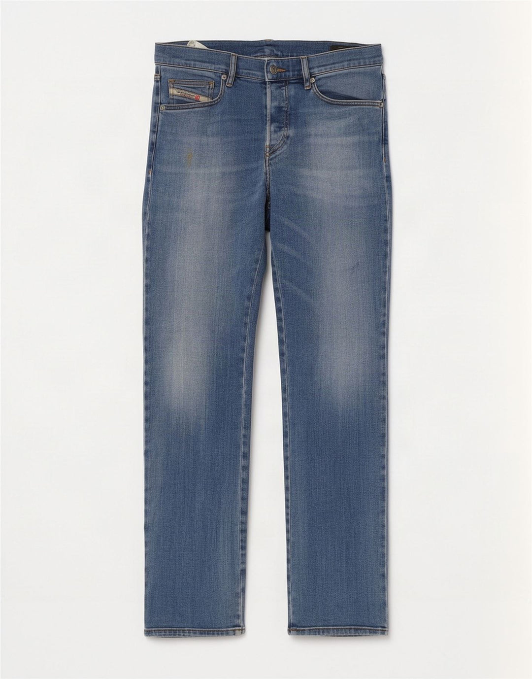 Diesel Womens D-Mihtry Straight Jeans W32 L30 Blue Cotton