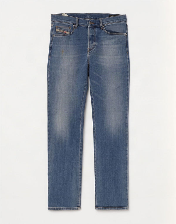 Diesel Womens D-Mihtry Straight Jeans W32 L30 Blue Cotton