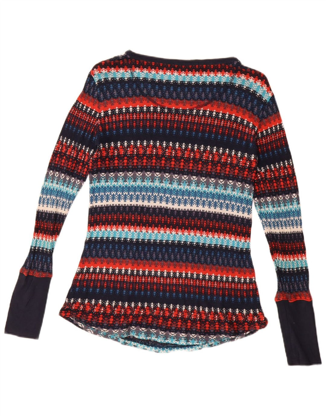 ORVIS Womens Boat Neck Jumper Sweater UK 14 Large Multicoloured Striped