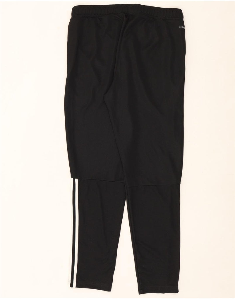 ADIDAS Mens Aeroready Tracksuit Trousers Large  Black Polyester Vintage Adidas and Second-Hand Adidas from Messina Hembry 