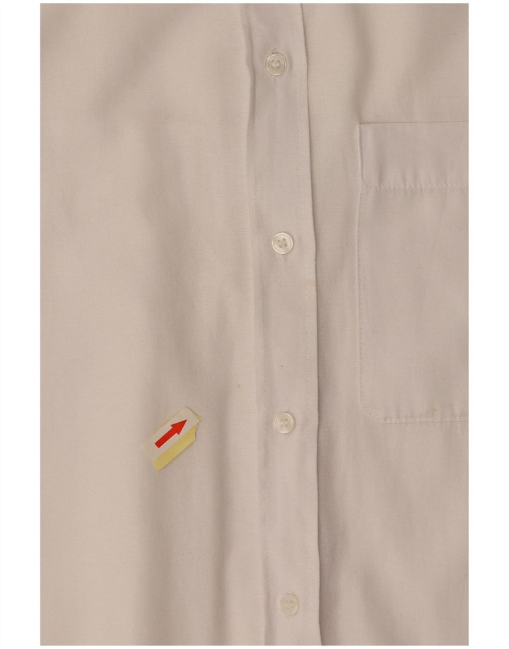 ZARA Womens Oversized Shirt UK 10 Small White Cotton