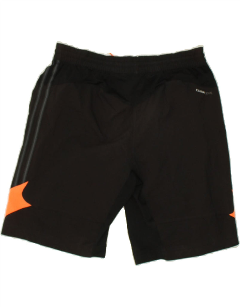 ADIDAS Boys Clima 365 Sport Shorts 13-14 Years Black Polyester Vintage Adidas and Second-Hand Adidas from Messina Hembry 