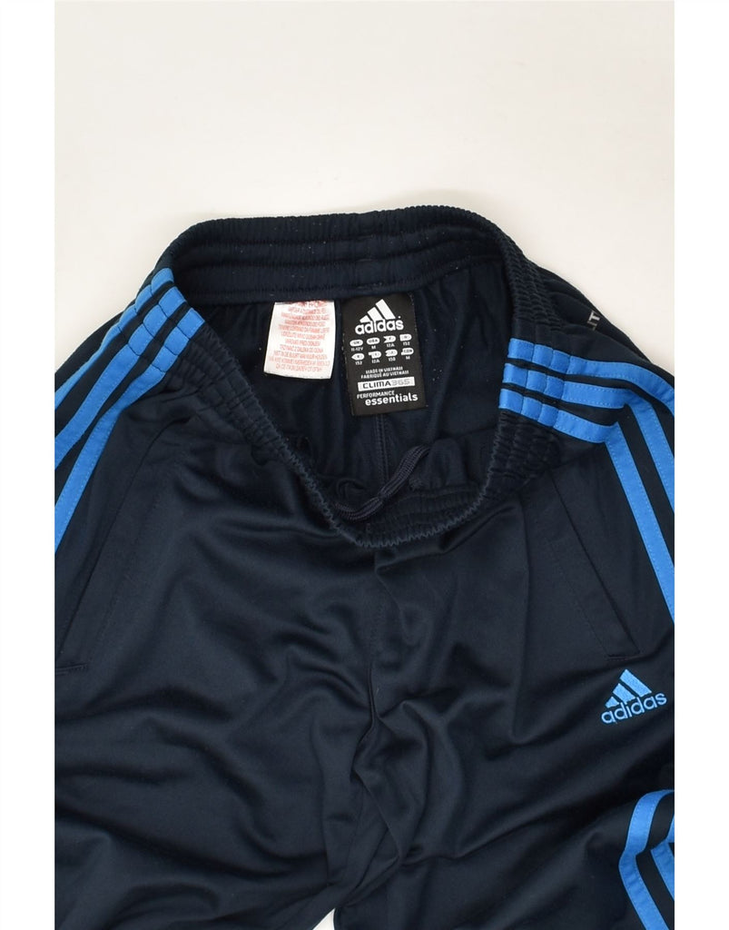ADIDAS Boys Clima 365 Tracksuit Trousers 11-12 Years Navy Blue Polyester | Vintage Adidas | Thrift | Second-Hand Adidas | Used Clothing | Messina Hembry 