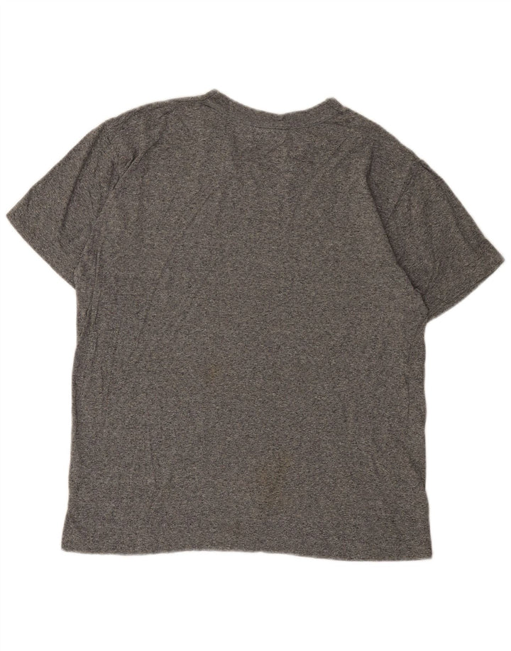 FILA Mens T-Shirt Top Medium Grey Flecked