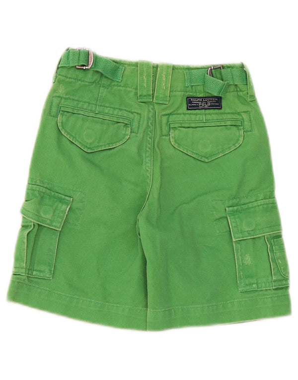 Polo Ralph Lauren Baby Boys Cargo Shorts 18-24 Months W22 Green Cotton