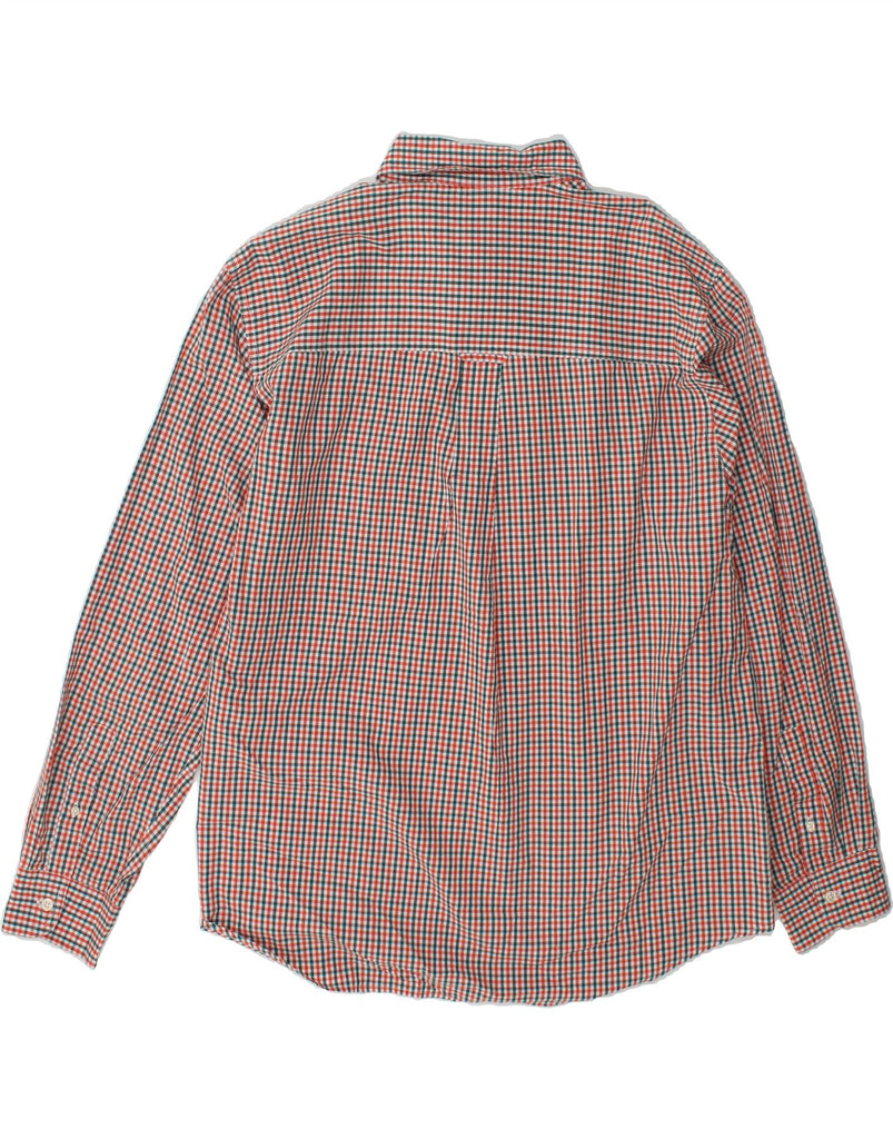 CHAPS Mens Shirt XL Red Check Cotton Vintage Chaps and Second-Hand Chaps from Messina Hembry 