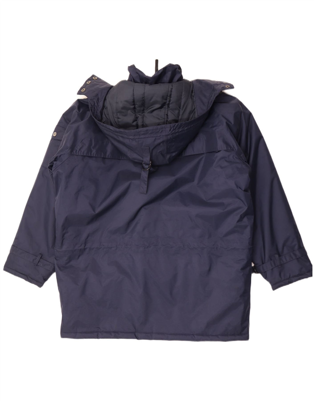 Helly Hansen Mens Hooded Oversized Padded Coat UK 36 Small Navy Blue