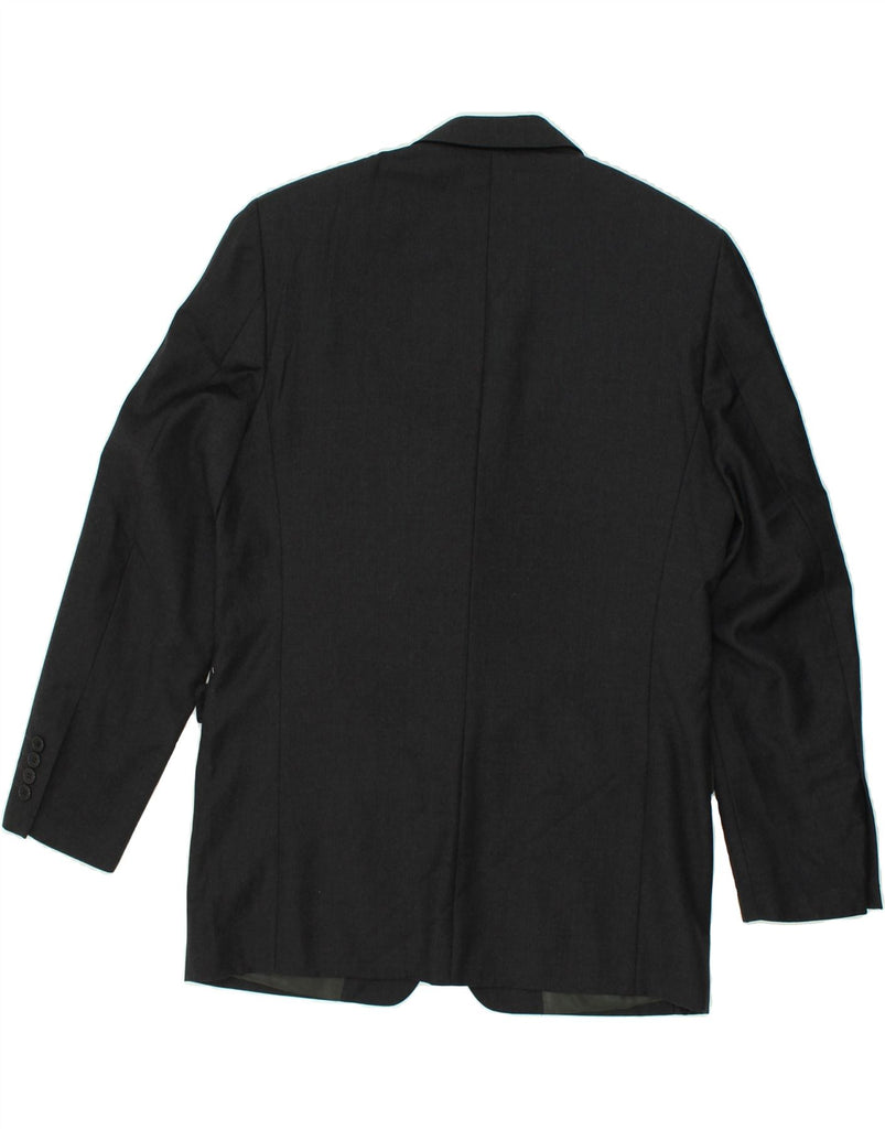 YVES SAINT LAURENT Mens 3 Button Blazer Jacket IT 50 Large Grey Wool | Vintage Yves Saint Laurent | Thrift | Second-Hand Yves Saint Laurent | Used Clothing | Messina Hembry 