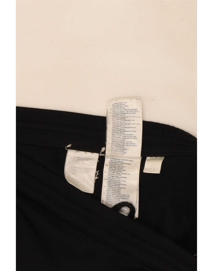 Adidas Womens Tracksuit Trousers UK 8 Small Black Polyester