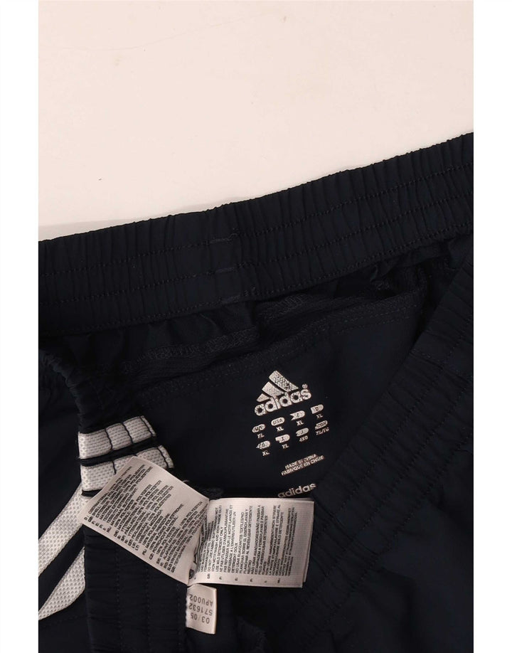 Adidas Mens Sport Shorts XL Navy Blue Polyester