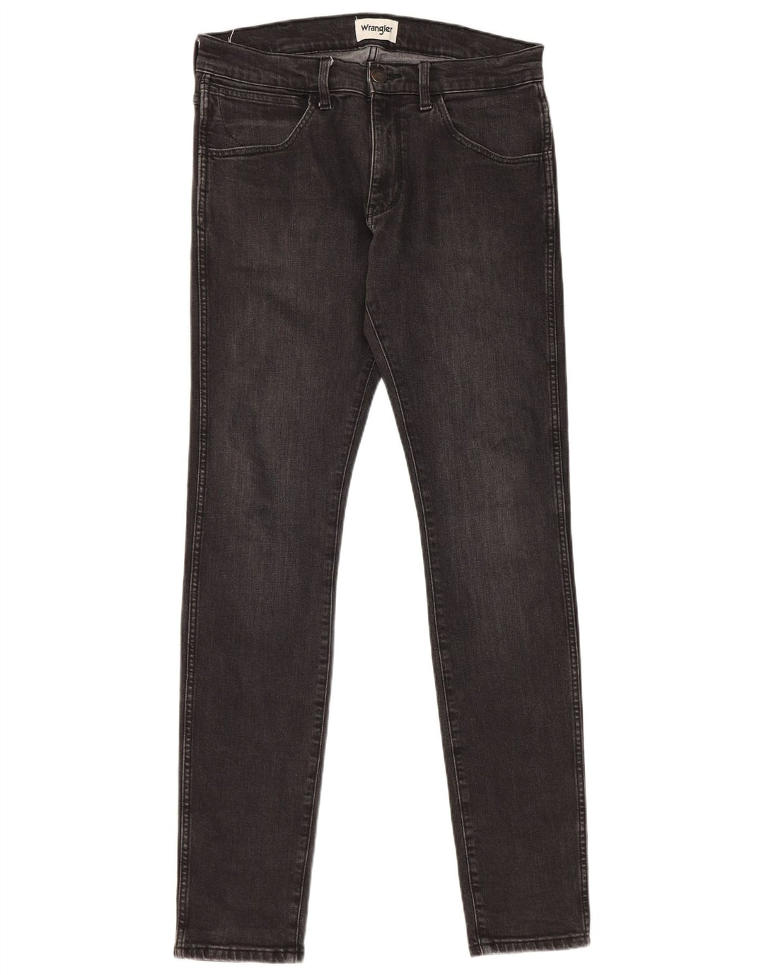 Wrangler Mens Bryson Slim Jeans W30 L34 Grey Cotton