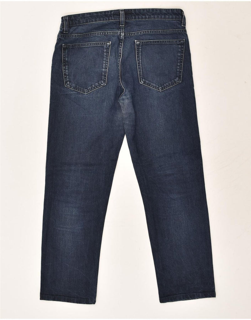 TRUSSARDI Womens Straight Jeans W30 L27 Navy Blue | Vintage Trussardi | Thrift | Second-Hand Trussardi | Used Clothing | Messina Hembry 