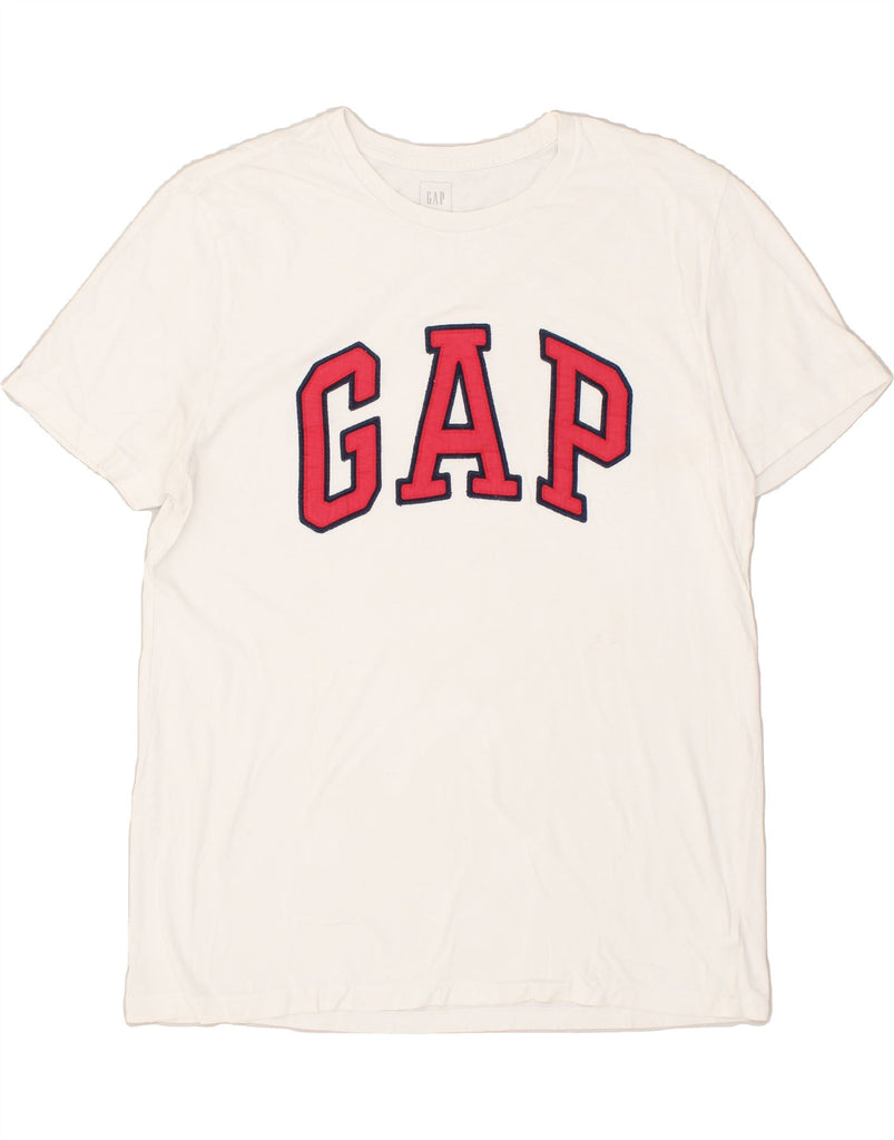 GAP Mens Graphic T-Shirt Top XL White Cotton | Vintage Gap | Thrift | Second-Hand Gap | Used Clothing | Messina Hembry 