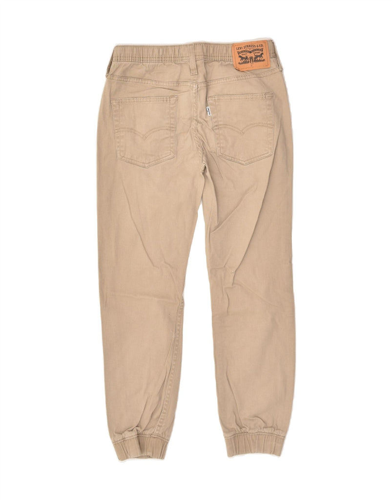 LEVI'S Girls Joggers Trousers 10-11 Years Medium W24 L24 Beige Cotton | Vintage Levi's | Thrift | Second-Hand Levi's | Used Clothing | Messina Hembry 