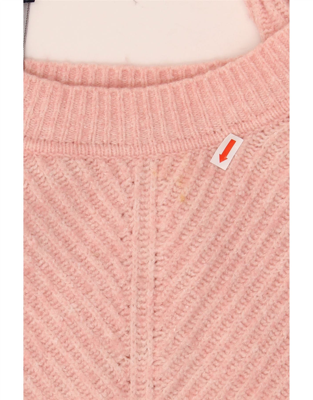 FRENCH CONNECTION Womens Boat Neck Jumper Sweater UK 16 Large Pink