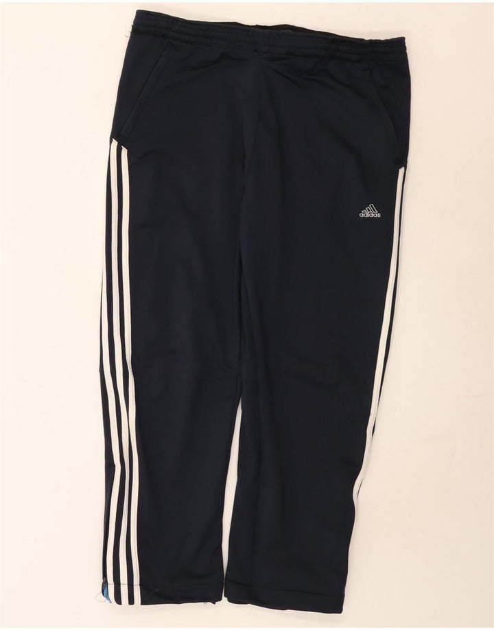 Adidas Mens Tracksuit Trousers 2XL Navy Blue Polyester