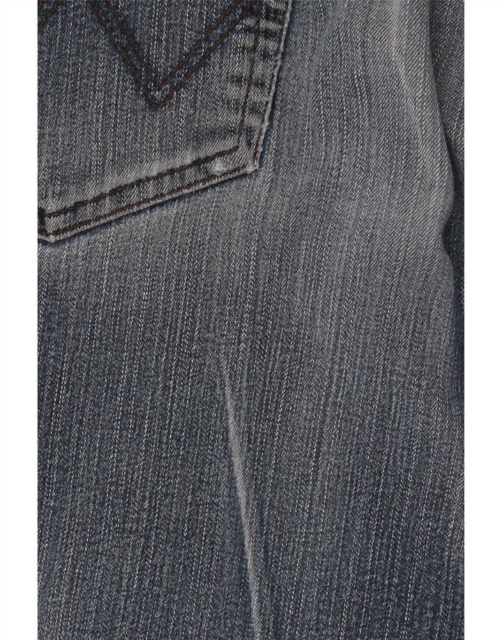 Wrangler Mens Texas Straight Jeans W36 L36 Blue Cotton