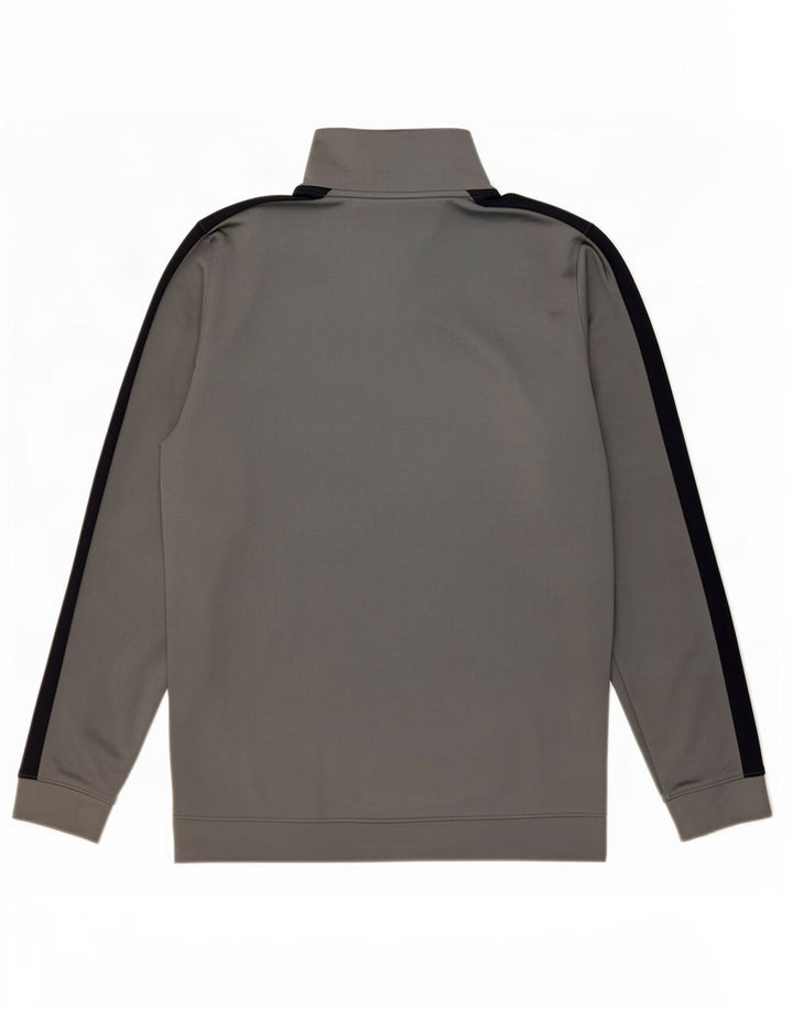 Under Armour Mens Tracksuit Top Jacket Medium Grey Colourblock Polyester