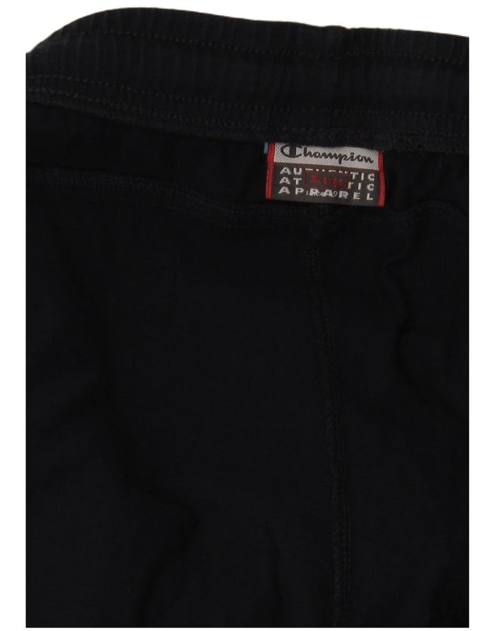 Champion Mens Capri Cargo Tracksuit Trousers XL Navy Blue