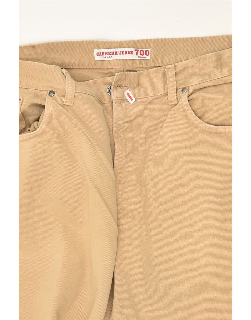 CARRERA Mens Straight Jeans W40 L28 Beige Cotton | Vintage Carrera | Thrift | Second-Hand Carrera | Used Clothing | Messina Hembry 