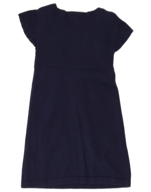 Geox Respira Girls Short Sleeve Jumper Dress 7-8 Years Navy Blue