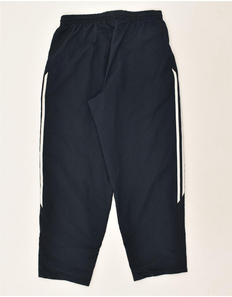 ADIDAS Mens Tracksuit Trousers UK 42/44 Large Navy Blue Polyester | Vintage Adidas | Thrift | Second-Hand Adidas | Used Clothing | Messina Hembry 