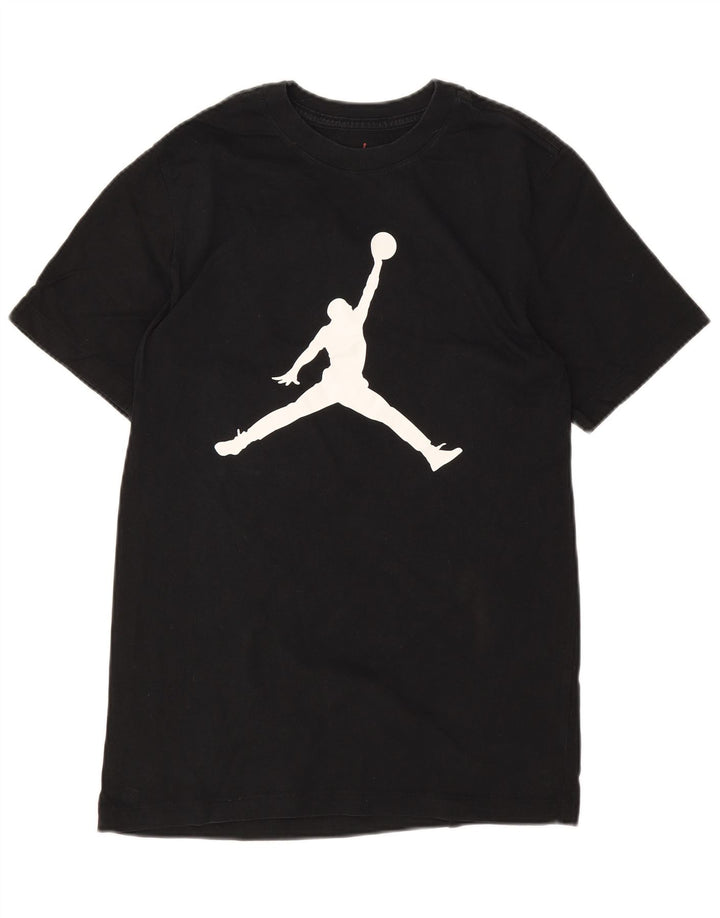 Jordan Mens Standard Fit Graphic T-Shirt Top Small Black