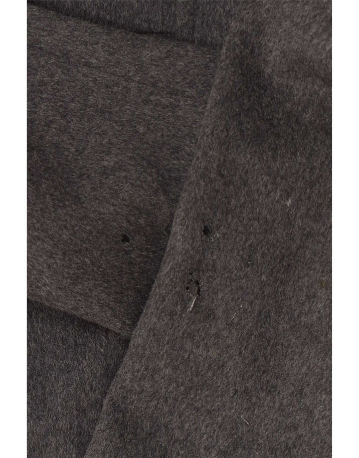 Hugo Boss Mens Overcoat IT 52 XL Grey Wool