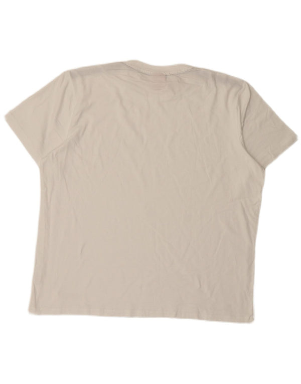 Puma Mens T-Shirt Top XL White
