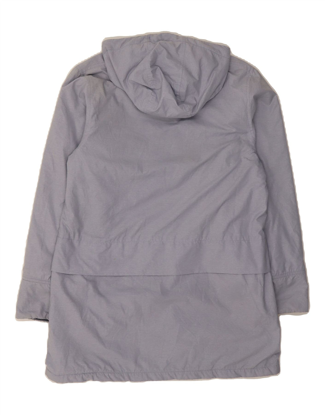 NIKE Womens Hooded Raincoat US 8/10 Medium Grey Nylon Vintage Nike and Second-Hand Nike from Messina Hembry 
