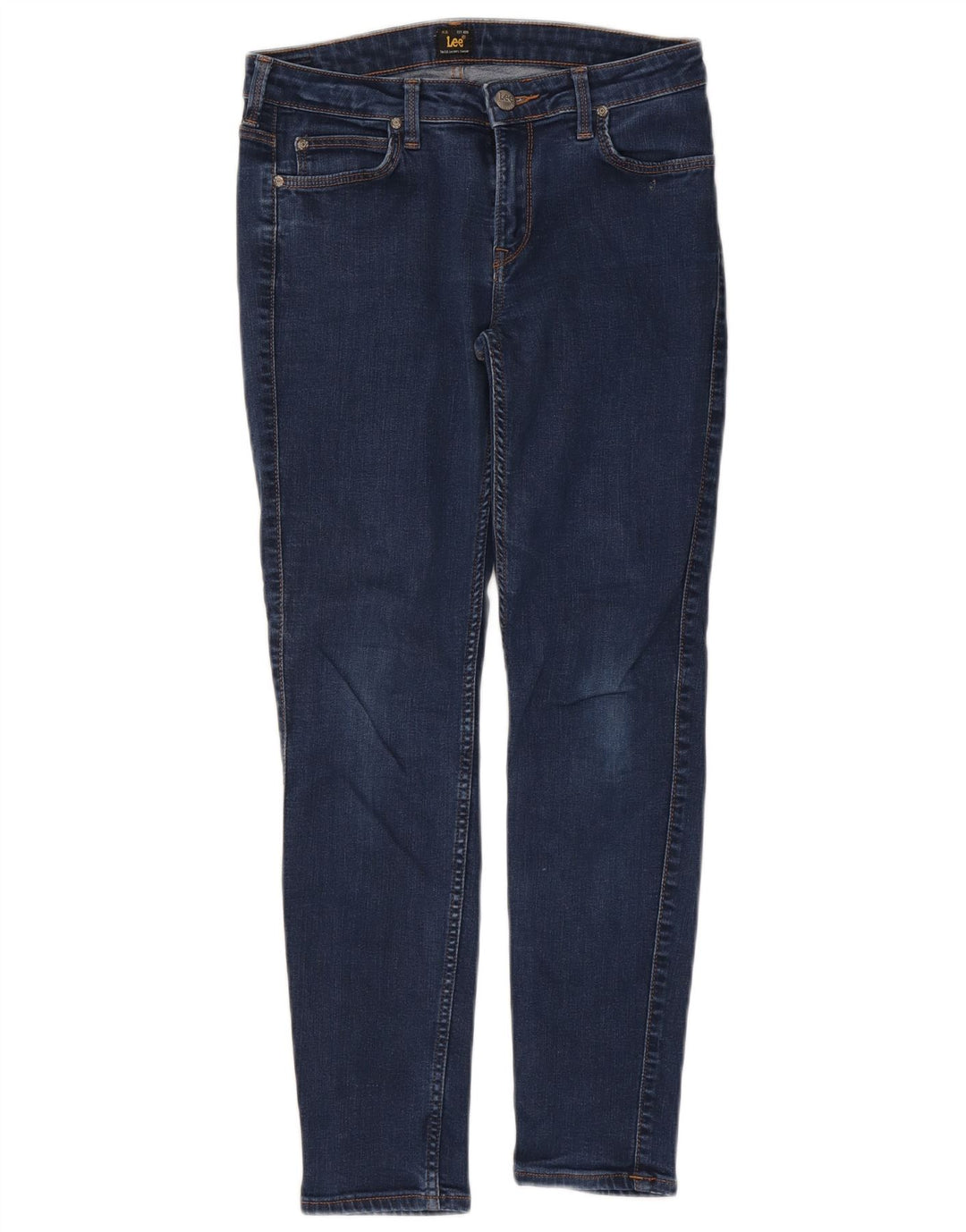 Lee Womens Skinny Jeans W30 L28 Navy Blue Cotton