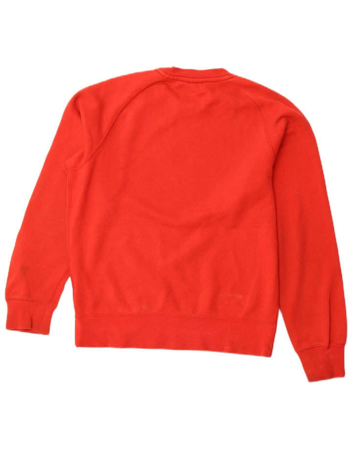 Nike Mens Graphic Sweatshirt Jumper Small Red Cotton