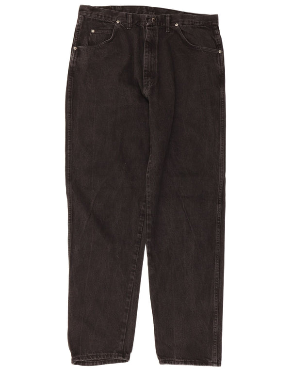 Wrangler Mens Loose Jeans W36 L32 Black