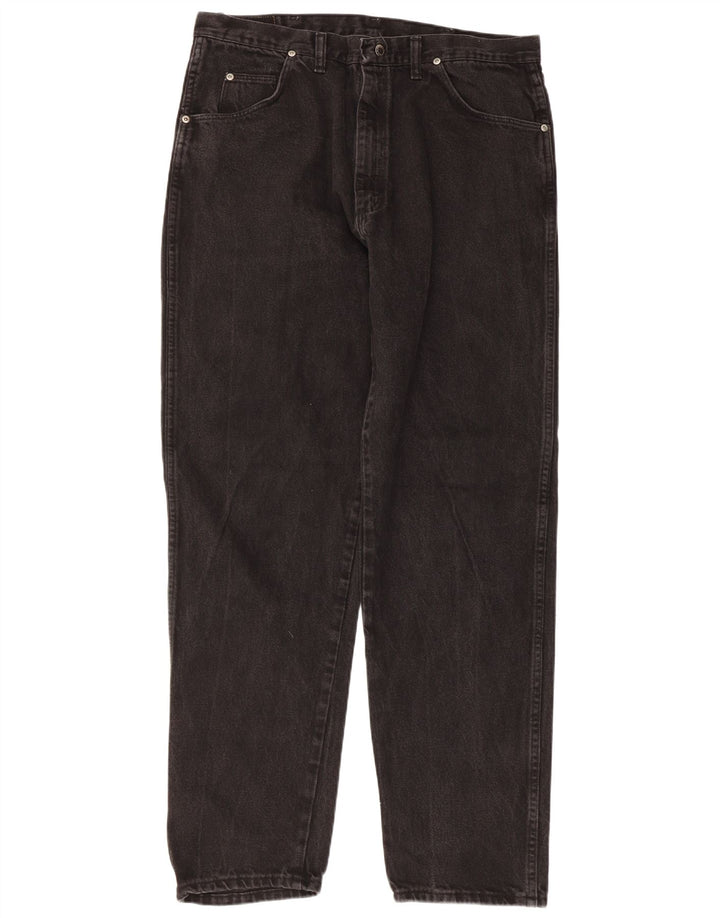 Wrangler Mens Loose Jeans W36 L32 Black