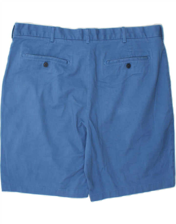 IZOD Mens Chino Shorts W40 XL Blue Cotton Vintage Izod and Second-Hand Izod from Messina Hembry 
