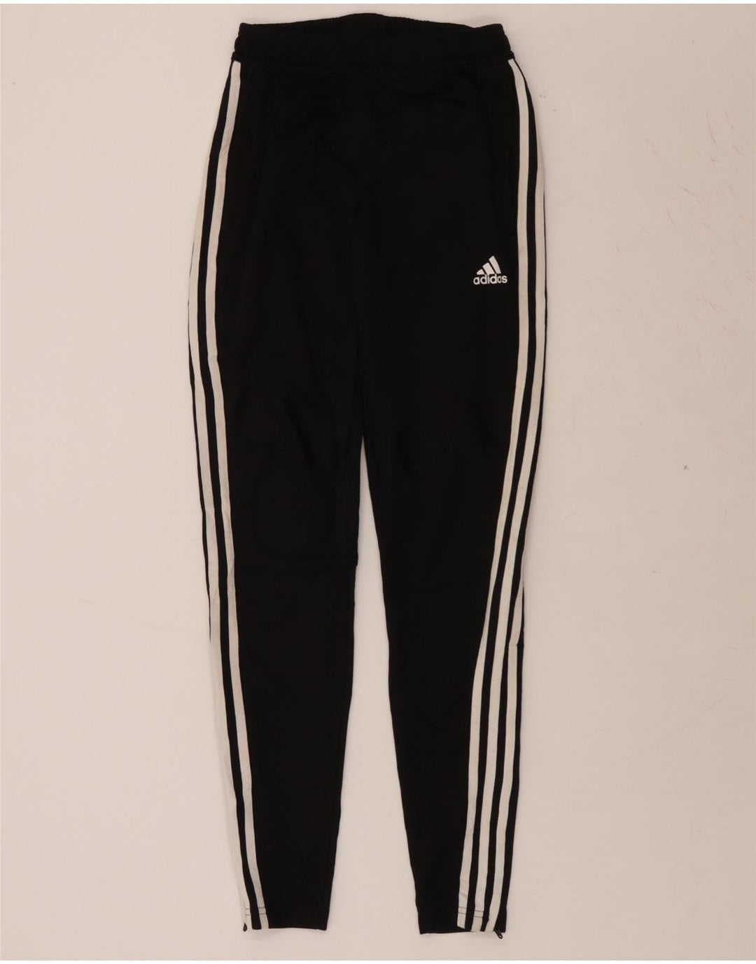 ADIDAS Womens Tracksuit Trousers UK 4/6 XS  Black Polyester Vintage Adidas and Second-Hand Adidas from Messina Hembry 
