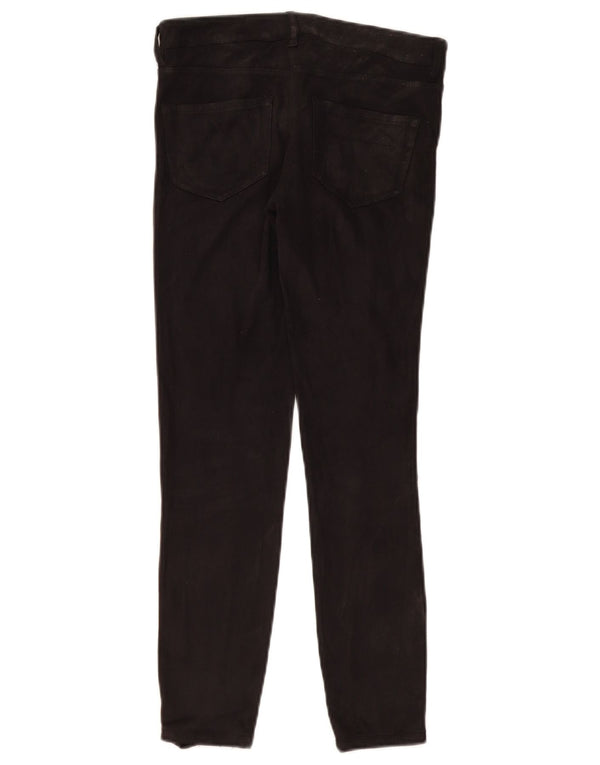 Benetton Girls Skinny Casual Trousers 13-14 Years W28 L25 Black